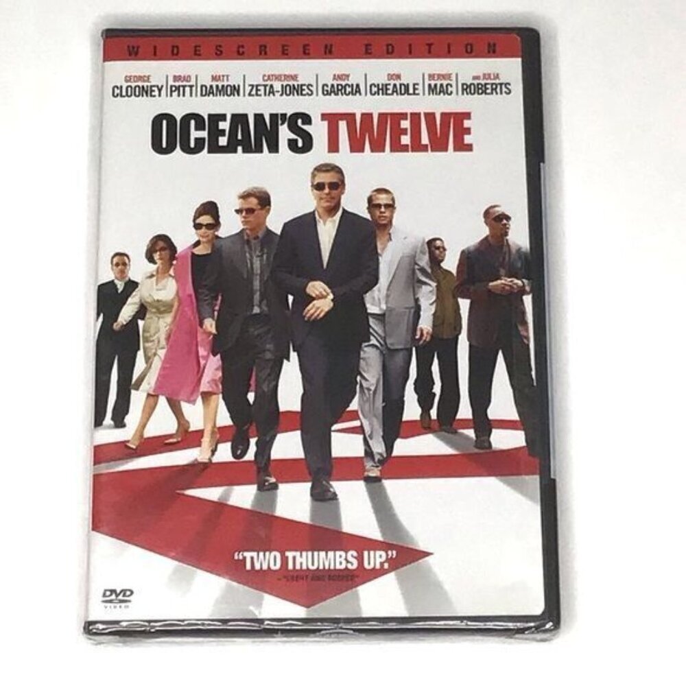 The Ocean's Twelve - Movie/DVD - PG - New Sealed